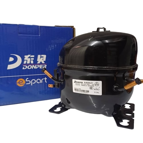 کمپرسور یخچال دانپر مدل K400CZ1 قدرت 1/2+ گاز R134