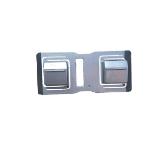 دکمه لباسشویی اسنوا و دوو مدل مربعی کروم