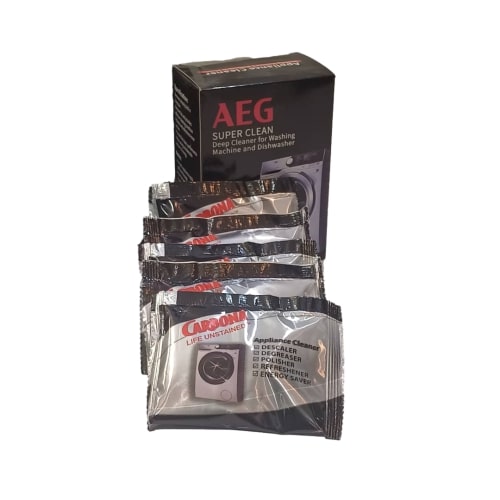 پودر جرمگیر لباسشویی AEG برند Carbona