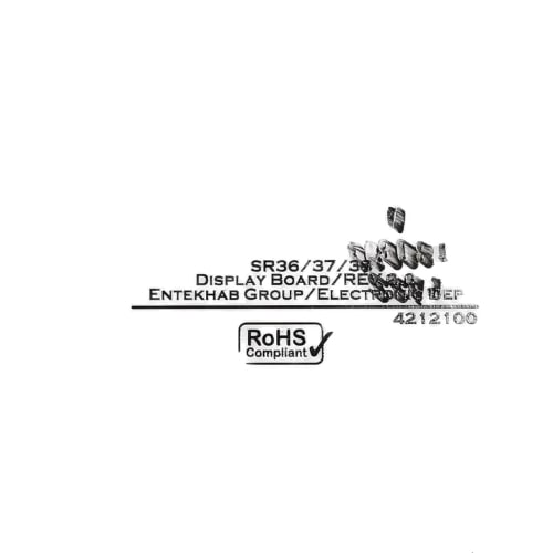 برد نمایش یخچال دوو مدل SR36