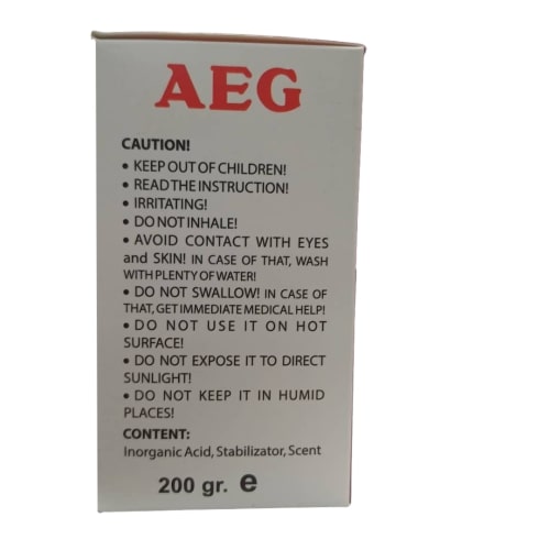 پودر جرمگیر لباسشویی آاگ (aeg)
