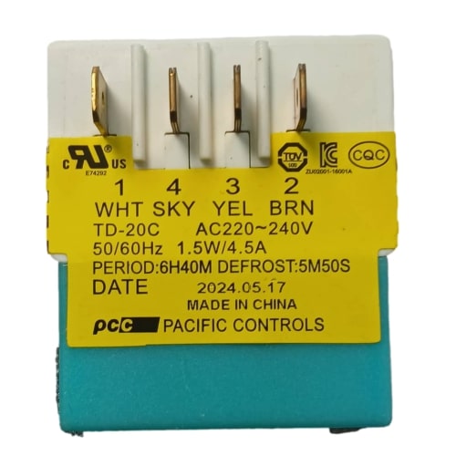 تایمر دیفراست فریزر سامسونگ مدل 4 فیش کره ای