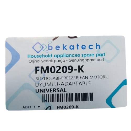 موتور فن کندانسور یخچال اسنوا و دوو برند بکاتک درجه 1 وارداتی