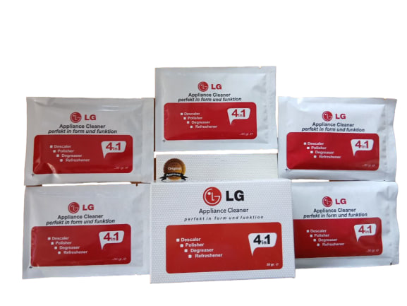 پودر جرمگیر ماشین لباسشویی ال جی مدل اورجینال اصل 