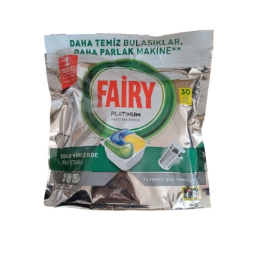 قرص ماشین ظرفشویی فیری مدل پلاتینوم 30 عددی اورجینال ترک اصل