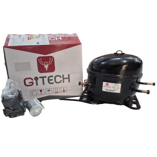 کمپرسور یخچال جی تک مدل 70GITC قدرت 1/4 سیم پیچ مس 