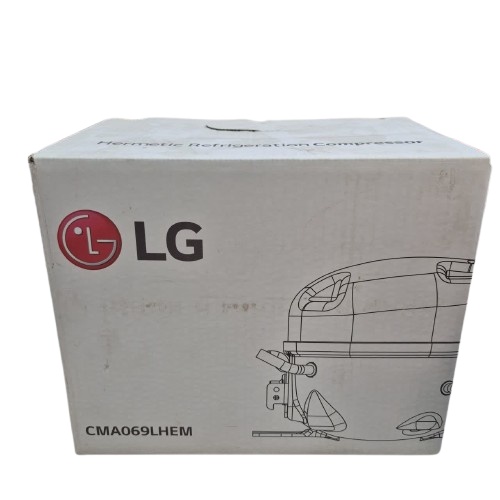 کمپرسور یخچال ال جی مدل CMA069LHEM قدرت 1/4 گاز R134 سیم پیچ آلمینیوم
