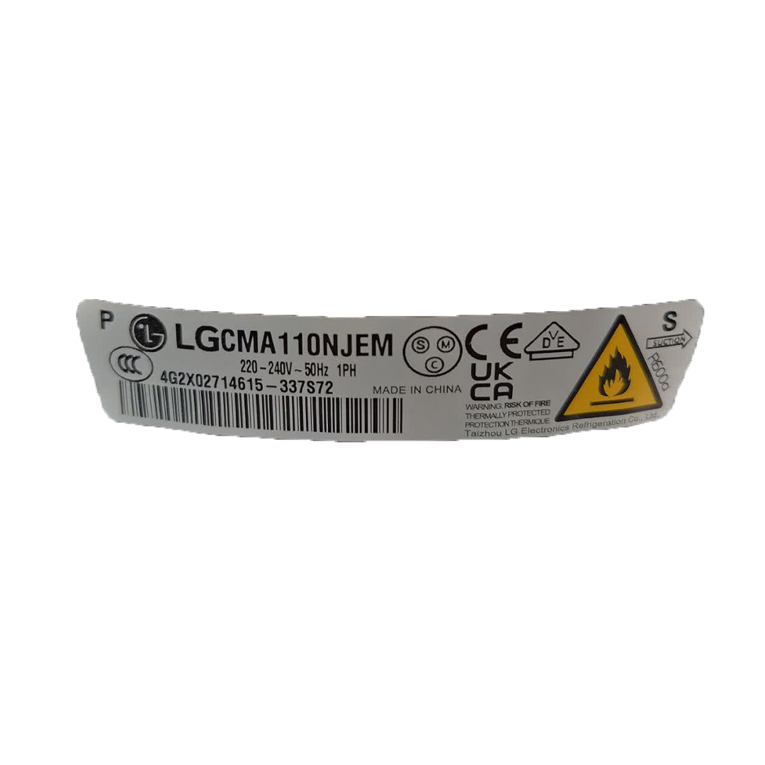 کمپرسور یخچال ال جی مدل CMA110NJEM قدرت 1/4 گاز R600