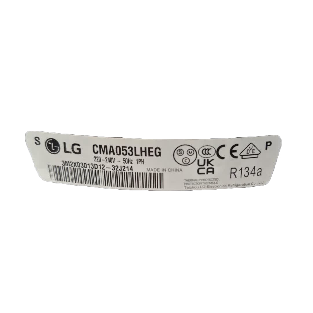 کمپرسور یخچال ال جی مدل CMA053LHEG قدرت 1/6 گاز R134