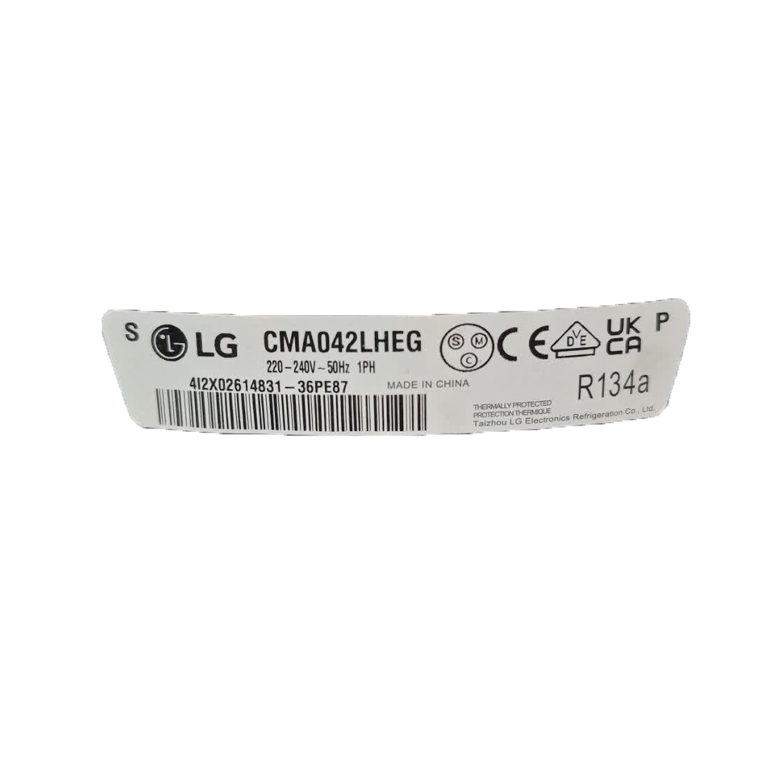 کمپرسور یخچال ال جی مدل CMA042LHEG قدرت 1/8 گاز R134
