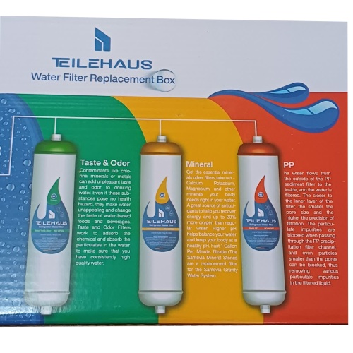 فیلتر تصفیه آب یخچال سه مرحله ای TEILEHAUS
