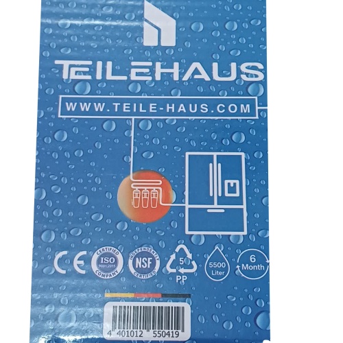 فیلتر تصفیه آب یخچال سه مرحله ای TEILEHAUS