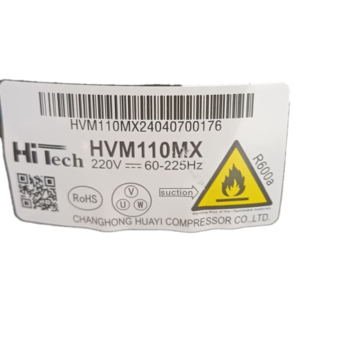 کمپرسور یخچال ساید دوو برند هایتک مدل HVM110MX اینورتر گاز R600