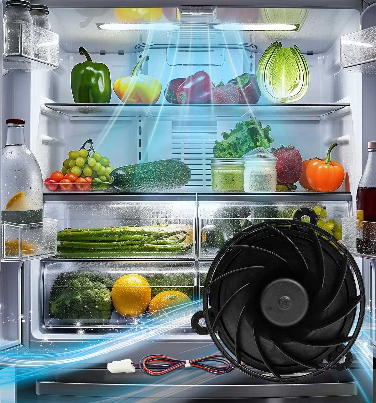 موتور فن یخچال فریزر چیست؟ چه کاربردی دارد؟