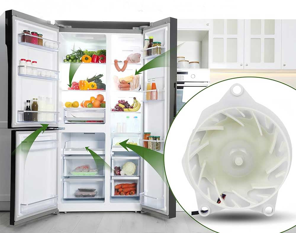 چرا موتور فن یخچال کار نمی‌کند؟